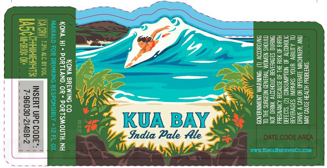 Kona Brewing - Kua Bay IPA 22oz & 12oz Bottles 10 AAPost4 98