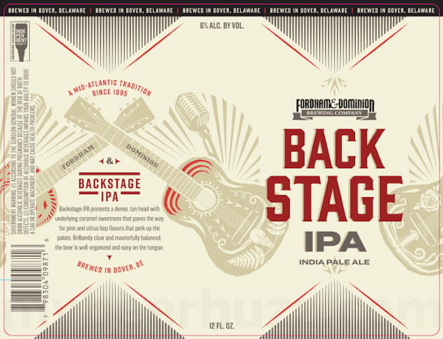 Fordham & Dominion Pays Tribute To NASCAR’s Dover Monster Mile w/Splash & Go / Gypsy Lager / Copperhead Ale / Cherry Blossom Lager / Back Stage IPA / Zombee / Rosie Parks 11 AAPost5 40