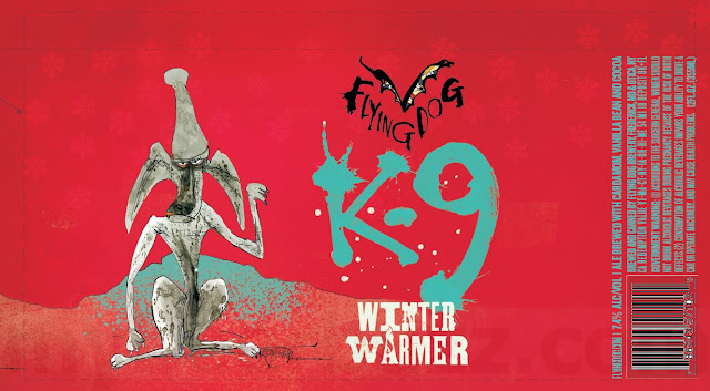 Flying Dog - K-9 Winter Warmer, Christmas IPA, Holiday Baltic Porter, Horchata Lager & Raspberry Leaf 8 AAPost5 46
