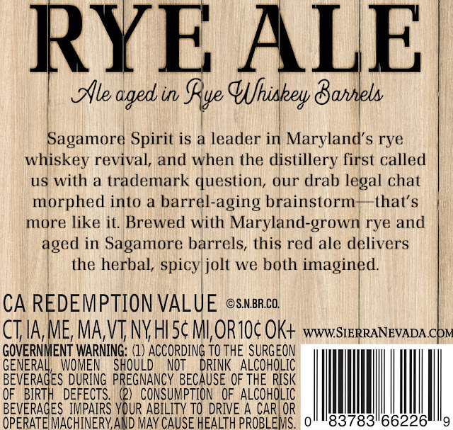 Sierra Nevada Adding Rye Ale Bottles Sierra Nevada Adding Rye Ale Bottles