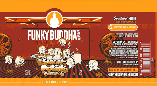 Funky Buddha Adding Blueberry Cobbler, I Want It Now & Sweet Potato Casserole Cans 8 AAPost6 105