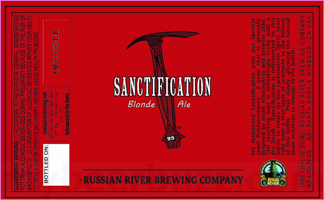 Russian River Working On Sanctification new bottles Russian River Working On Sanctification new bottles