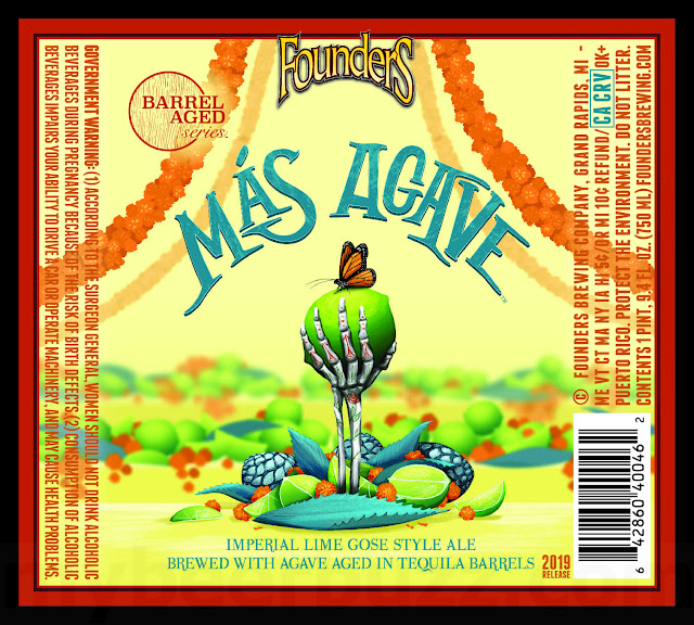 Founders Más Agave! Will Be 2019 Barrel-Aged Series #3 Founders Más Agave! Will Be 2019 Barrel-Aged Series #3