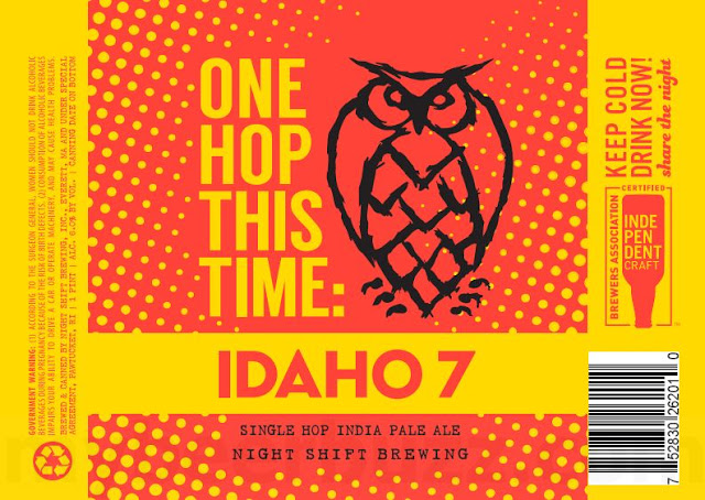 Night Shift - Santilli American IPA, Bennington, One Hop This Time, Pfaffenheck, Morph & The 87 Now Being Brewed @ Smuttynose 12 AAPost7 54