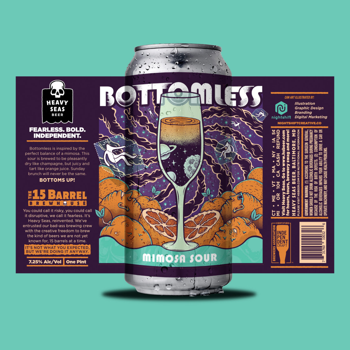 Heavy Seas Releasing Double Cannon & Bottomless Mimosa Sour 24 Picture