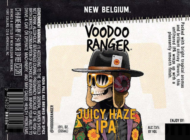 New Belgium Brewing’s Voodoo Ranger Juicy Haze IPA Brightens New Year with Unfiltered Wave of Hoppiness 8 Apost1 30