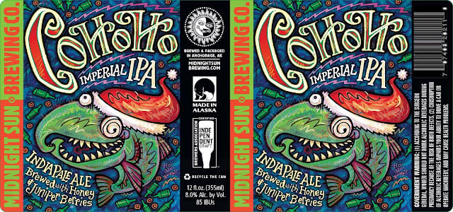 Midnight Sun Adding Tundra Wookie Belgian Dark w/Tart Cherries, Cohoho & Havak 9 Apost1 35