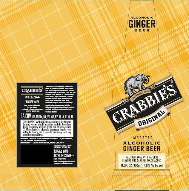 Crabbie’s - Original Raspberry & Spiced Orange Alcoholic Ginger Beer 8 Apost1 43