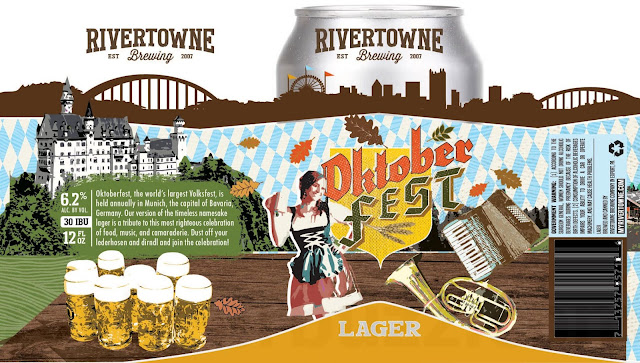 Rivertowne - Zeke’s Coffee Brown Ale, Headless Wylie, Oktoberfest, Stiller Gang, Rudolph’s Red & Hi 12oz Cans 12 Apost3 4