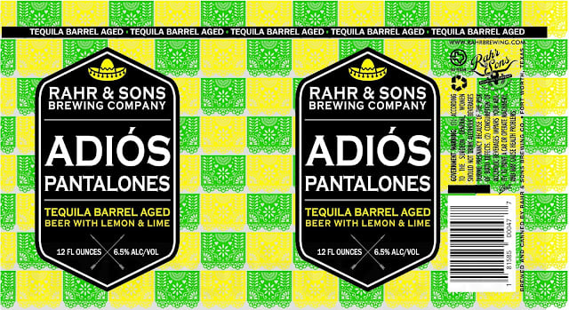 Rahr & Sons Adding Adiós Pantalones, Rahr’s Blonde, Dadgum IPA, Rahr's Original, Fort Worth Blonde & Midnight Cab Cans 10 Apost3 Copy 4