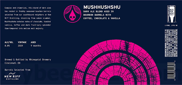 Rhinegeist Adding Maracujá Sour, Wowie, Roar, Mushhushshu, Alpha Sound & Cheetah Lager 9 Apost4 5