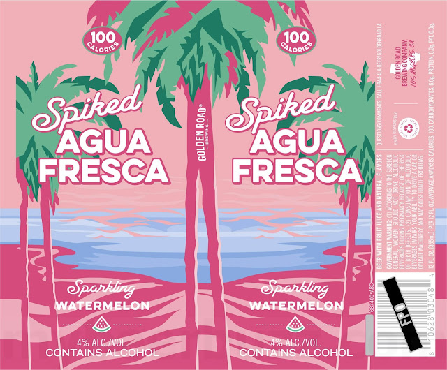 Golden Road - Spiked Agua Fresca - Mango, Cucumber Lime, Spicy Mango Cart & Strawberry Pineapple / Ride On IPA / Palisades Pineapple / K-38 Clara / K-38 Oscura / Haze The Day IPA / Guava Dia / Medianoche IPA 14 Apost5 1