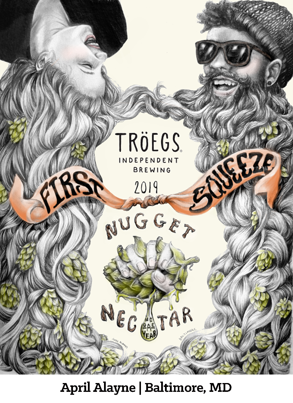 Tröegs Collaborating With Artists To Tell Nugget Nectar 2019 Story 22 April Alayne