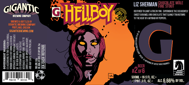 666 Cases of Hellboy Beer On Tap from Gigantic Brewing & Dark Horse Comics 666 Cases of Hellboy Beer On Tap from Gigantic Brewing & Dark Horse Comics