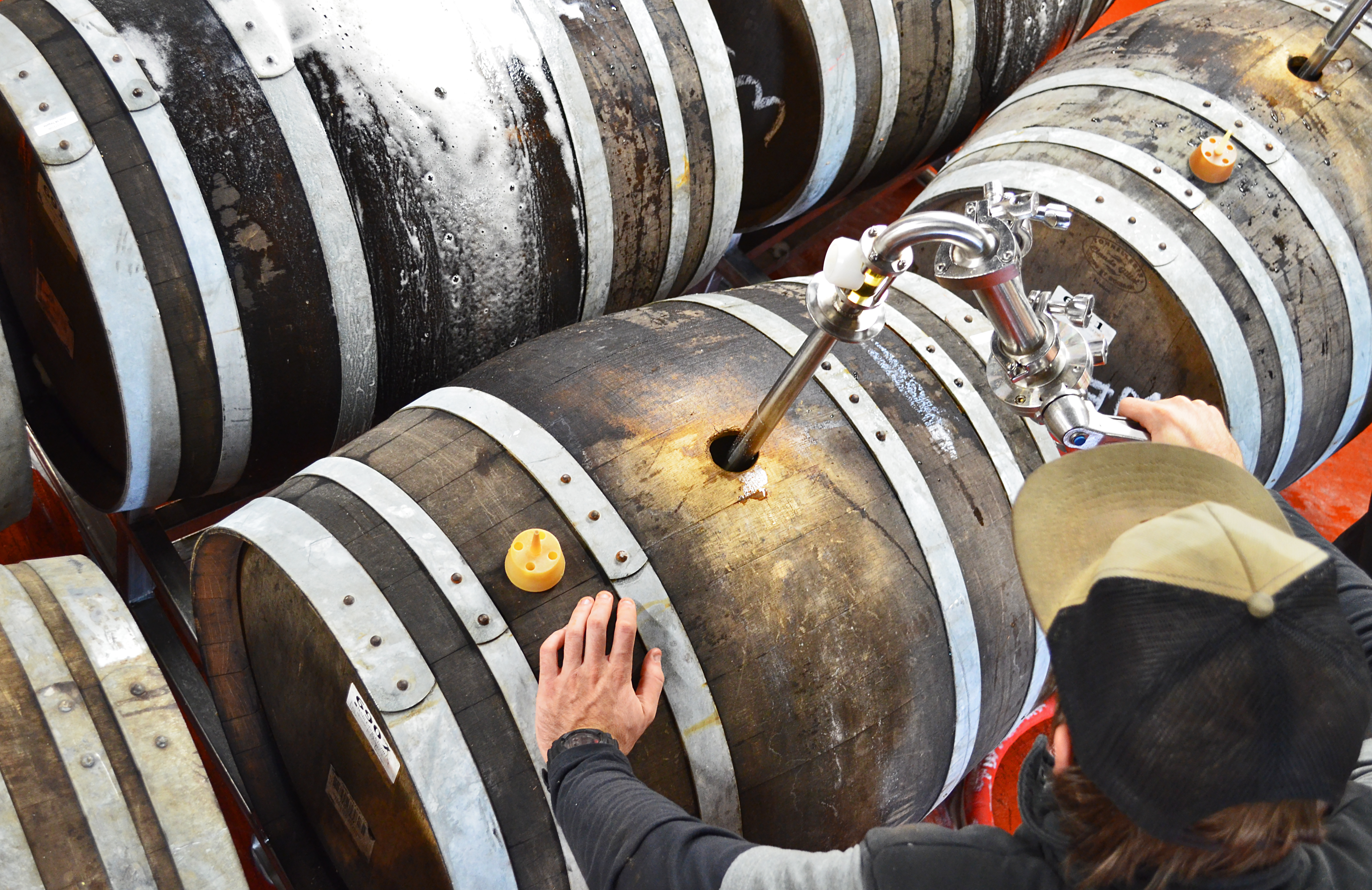 Boulevard Sharing Details Of Their Barrel-Aging Program 9 BarrelFillOverhead