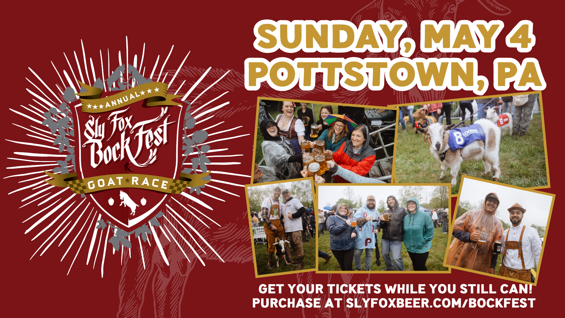 Sly Fox Bock Fest & Goat Races Returning May 4th 8 Image item