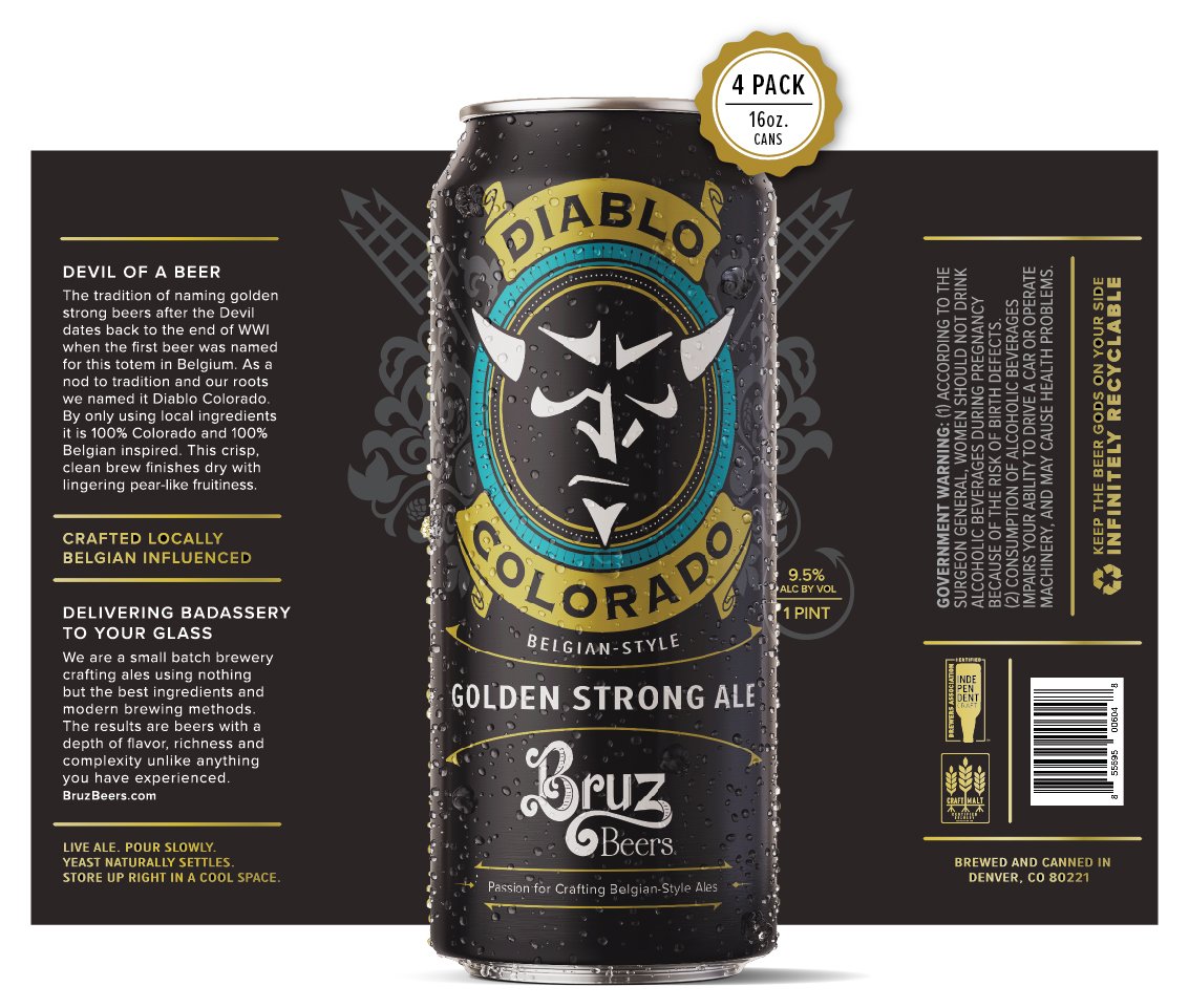Ska Distributing Brings Bruz Beers To Southwest Colorado 11 BruzBeers DiabloColorado Cans