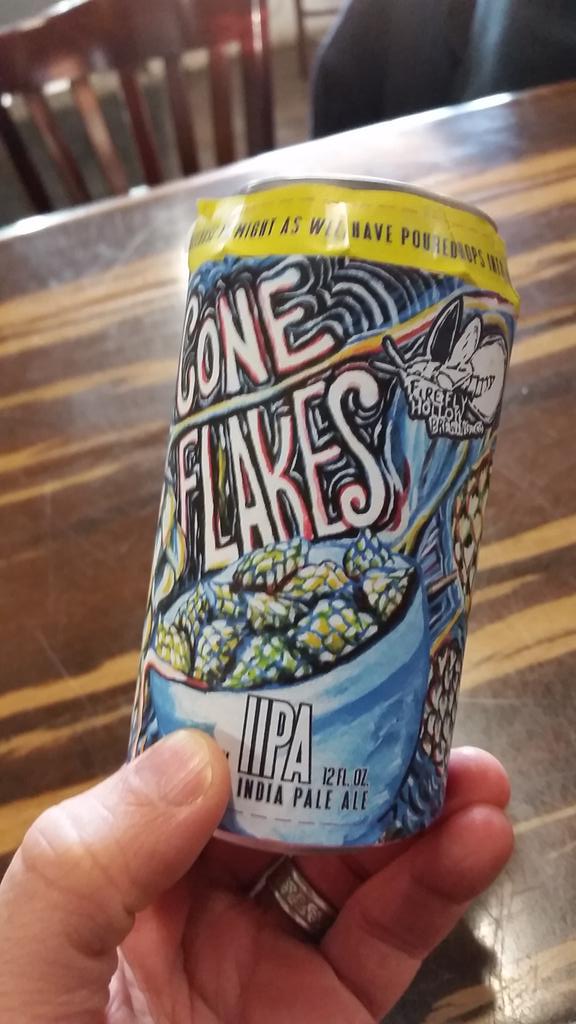 Firefly Hollow Brewing - Cone Flakes IIPA Cans & Dire Chinchilla IIPA Bottles 8 Embedded image permalink