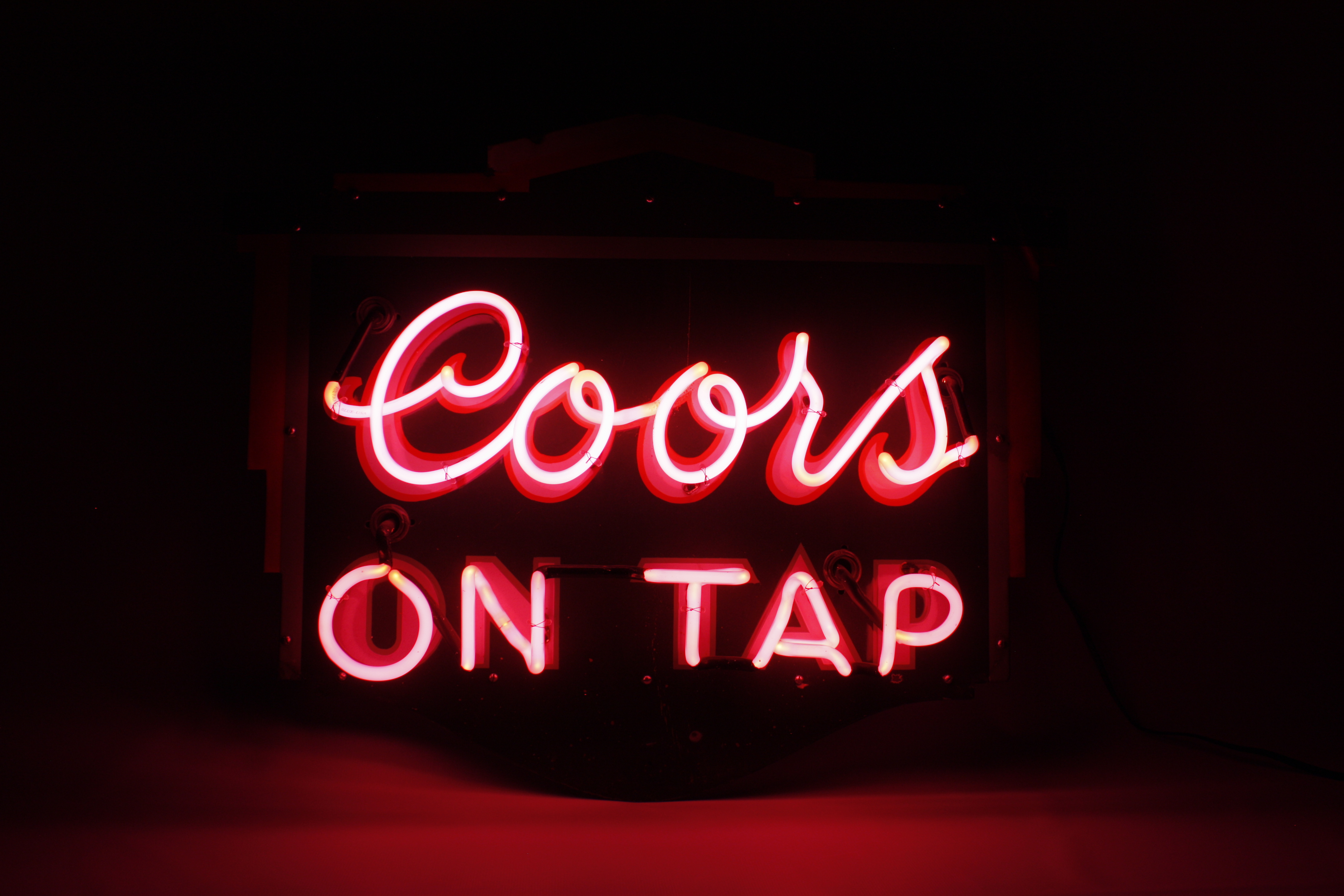 Hidden history: Inside the Coors archives 18 CP20150616 027A 1940s Coors On Tap Neon Sign lit