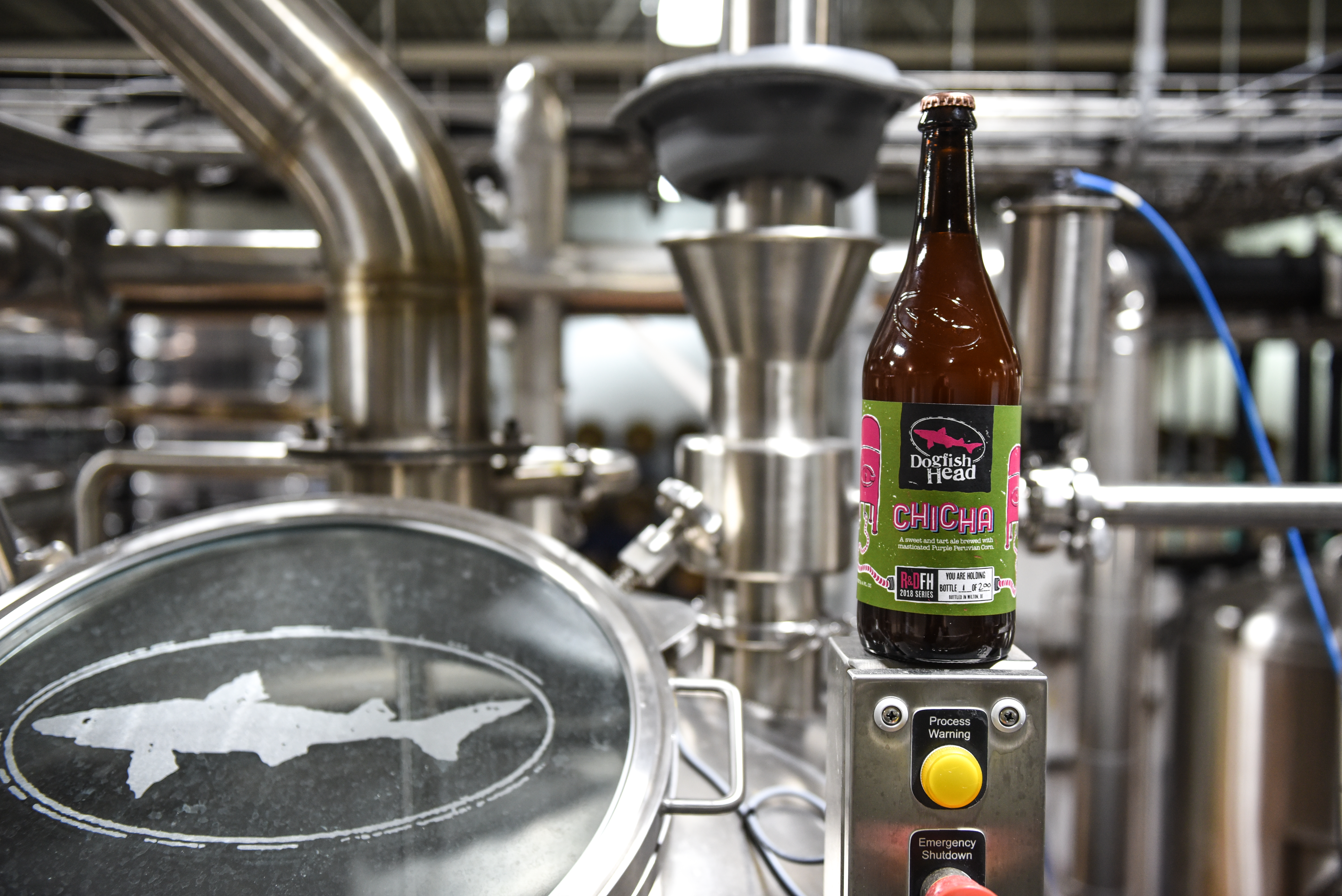 Dogfish Head Announces R&DFH Details 14 ChichaBottleShot 1500