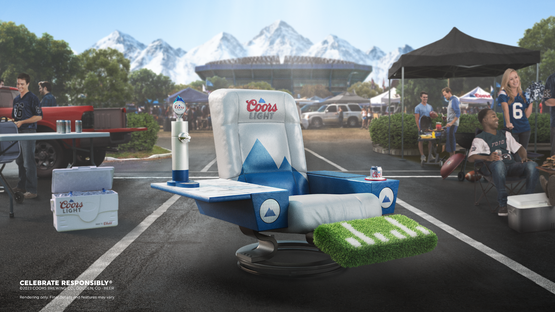 Miller Lite, Coors Light kick off football season with big partnerships, new ads 14 Chill Throne