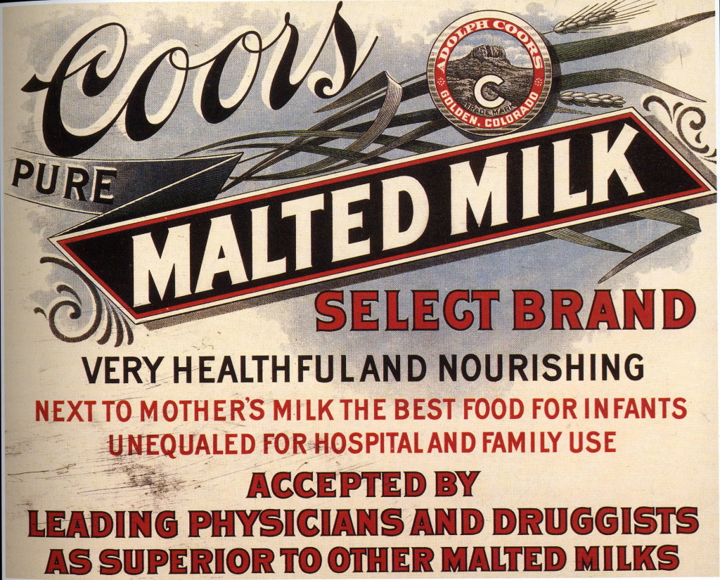 Miller Coors - True grit: 5 times Coors came back from the brink 15 Coors malted milk