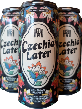 With Love for Lagers, Ground Breaker Brewing Releases Two New Beers 12 Czechia Later 4 pack small 1