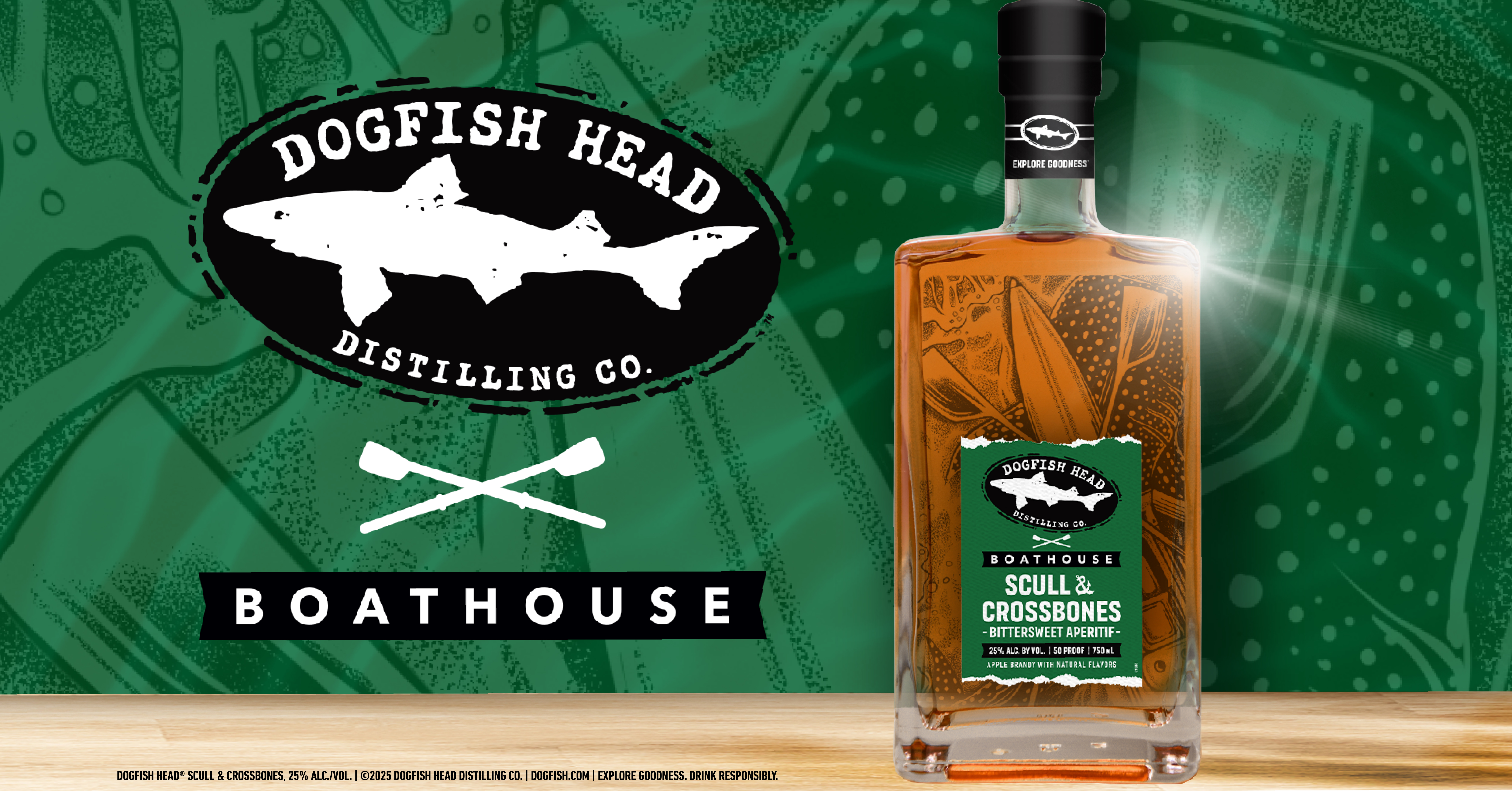 Dogfish Head: Weekend of Compelling Ales & Spirits is almost here, and with a new collab on the horizon, it’s a-boat time 10 Dogfish Head x Boathouse Sports Scull & Crossbones, Italian-style aperitif