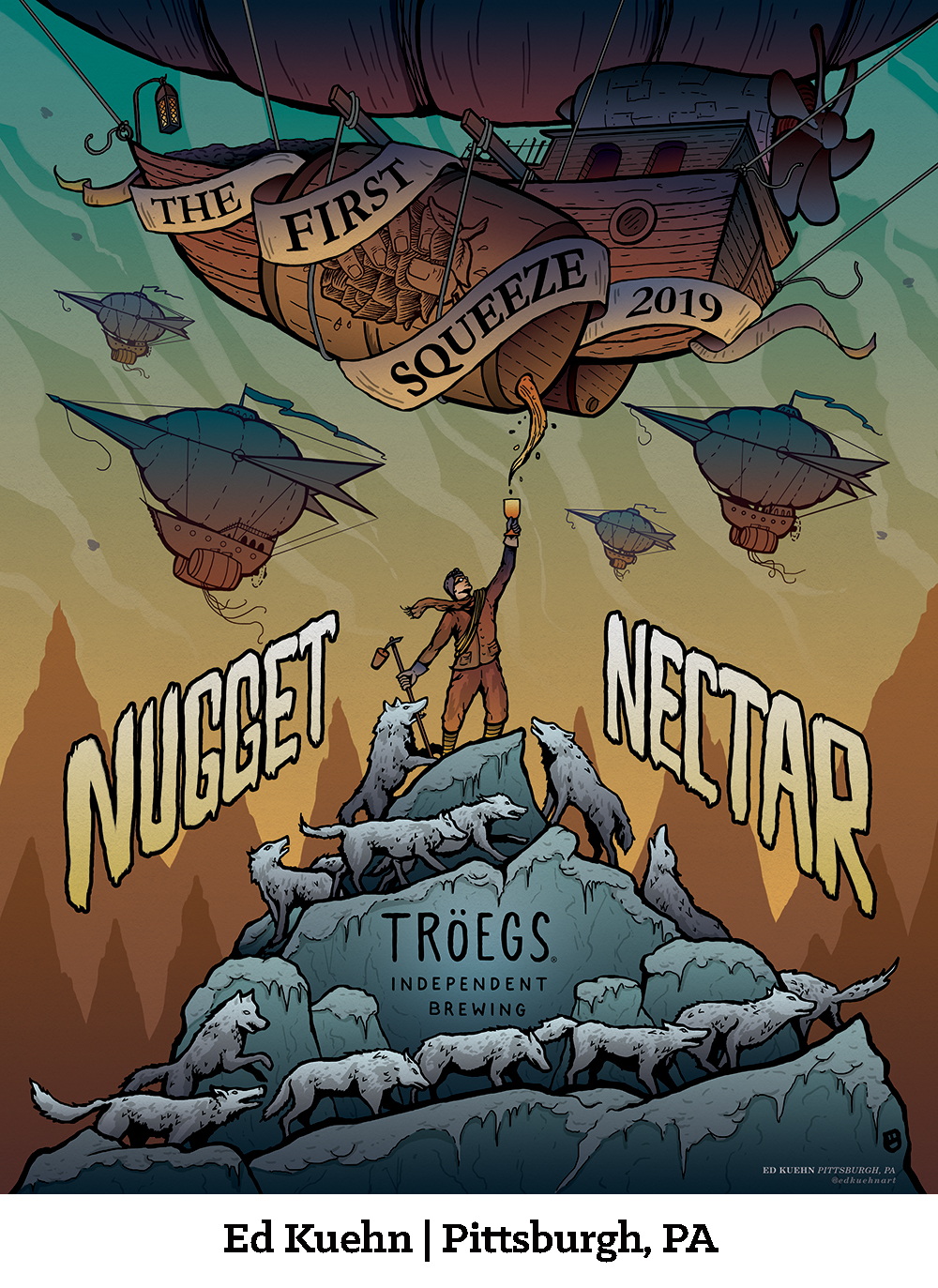 Tröegs Collaborating With Artists To Tell Nugget Nectar 2019 Story 23 Ed Kuehn