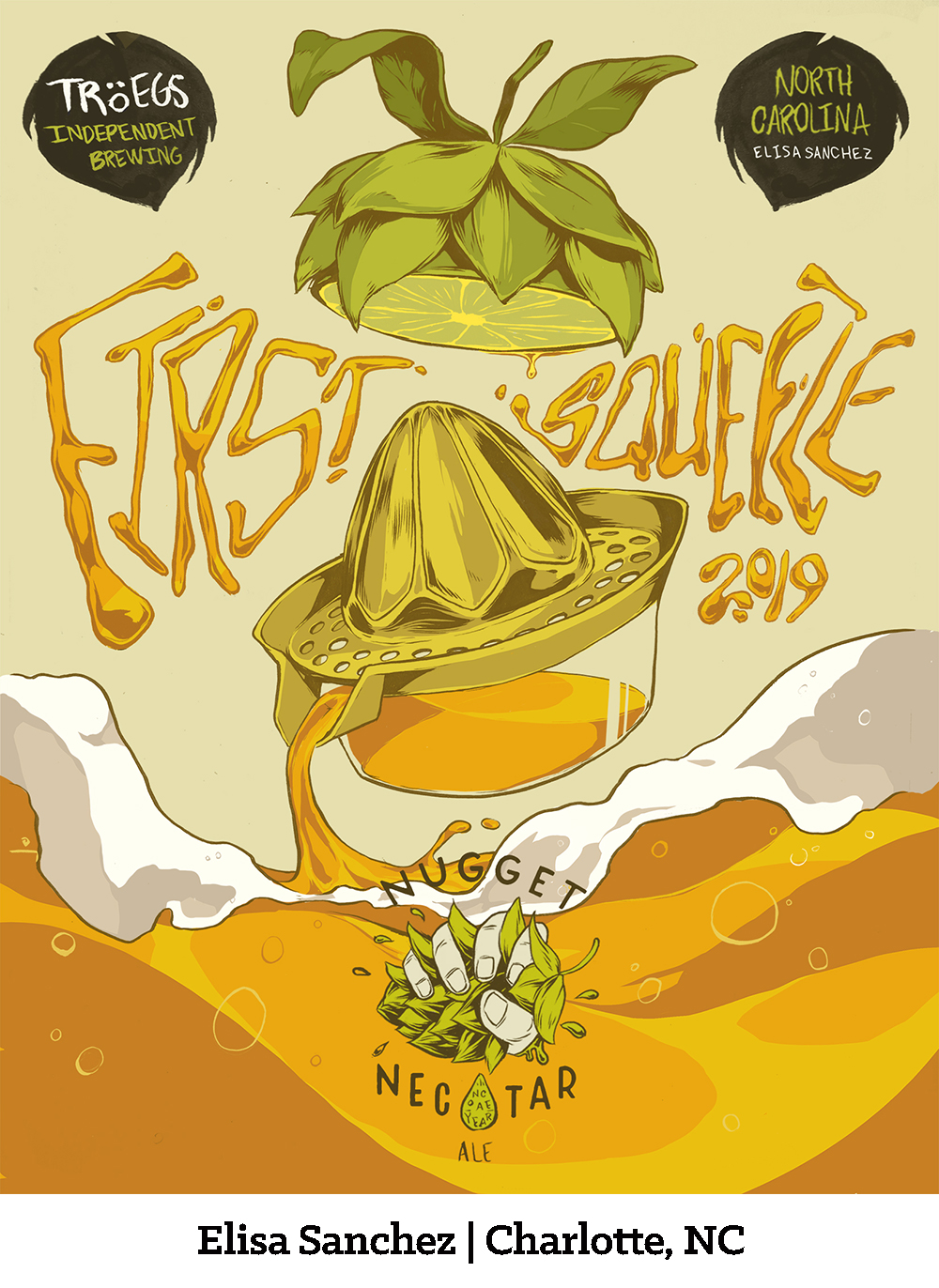 Tröegs Collaborating With Artists To Tell Nugget Nectar 2019 Story 24 Elisa Sanchez