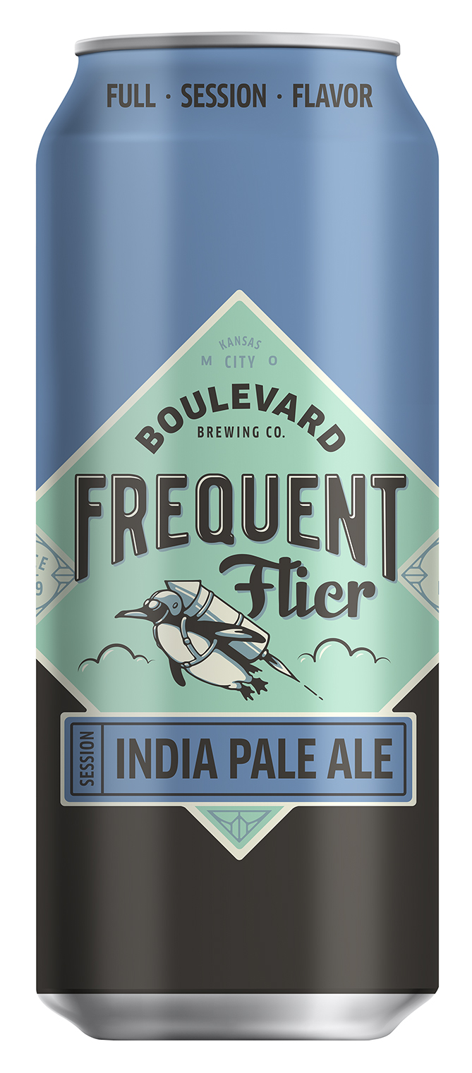 NEW Boulevard - Frequent Flier Session IPA Bottles & Cans 8 FF_16Can_Mock