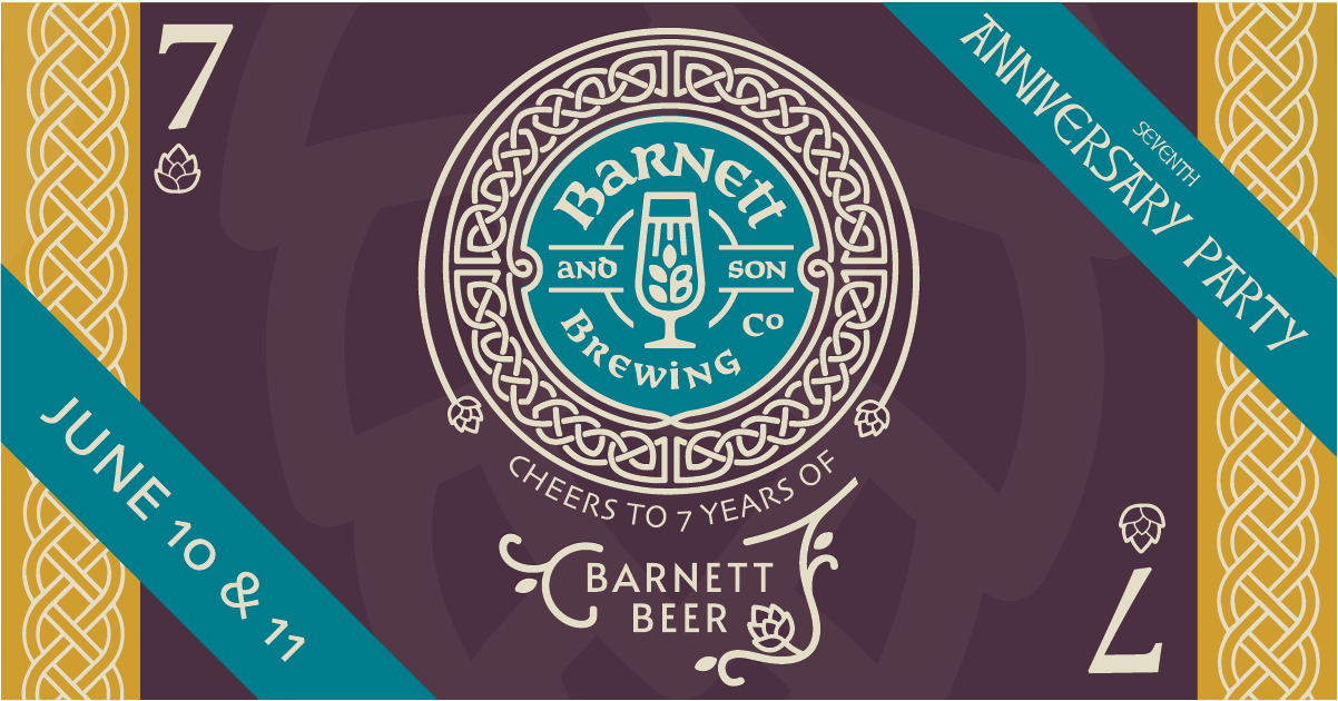 Cheers To 7 Years Of Barnett & Son Brewing In Parker, Colorado 8 Facebook Banner