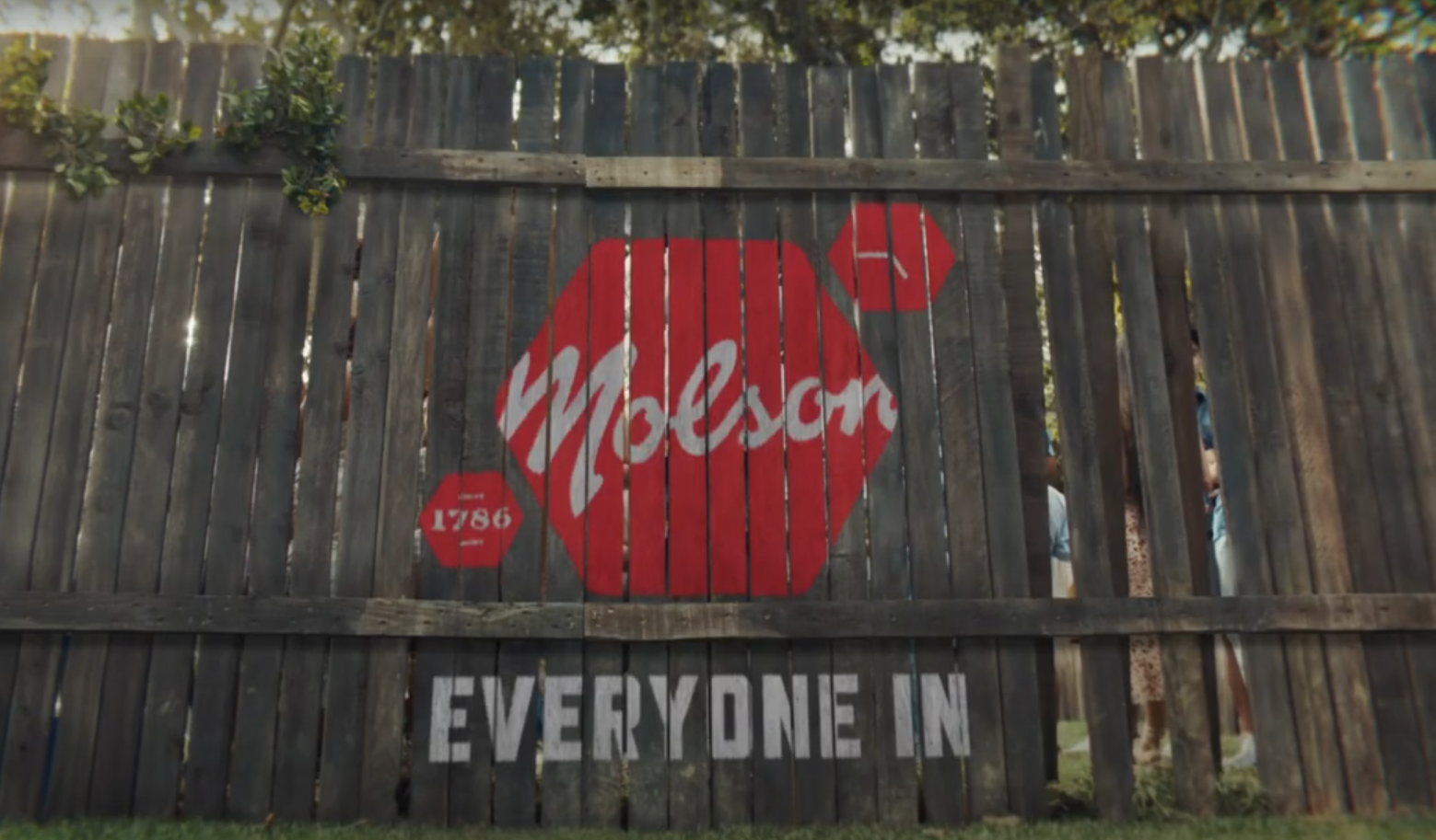 Molson welcomes ‘everyone in’ to its backyard 8 Fence End frame