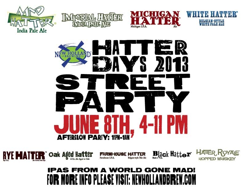 New Holland - Hatter Day Street Party 6/8 13 HDH TV AD 2 1