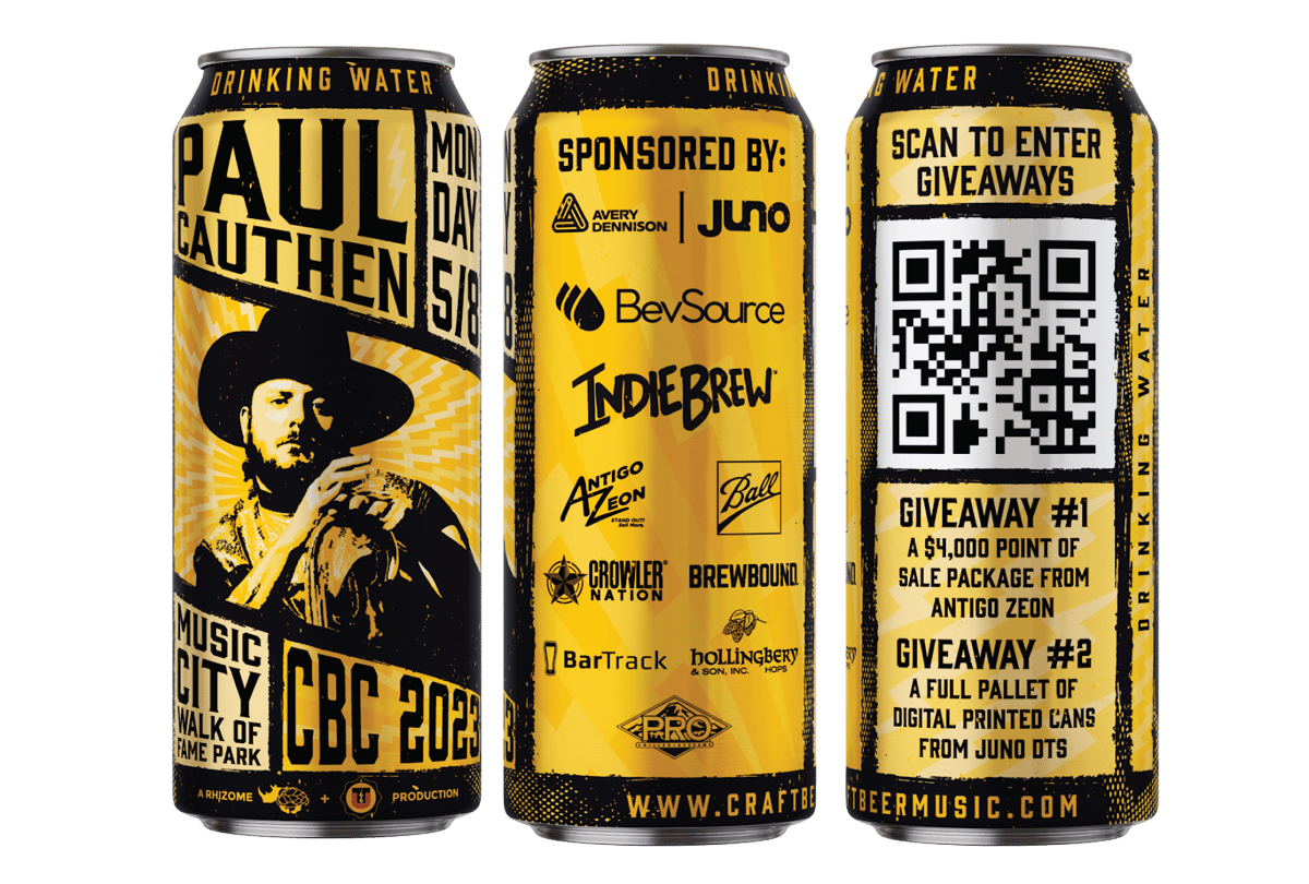 Rhizome Productions and Turn It Up Media Announce Paul Cauthen at Music City Walk of Fame Park for the 2023 Craft Brewers Conference 10 HYbQ3nif