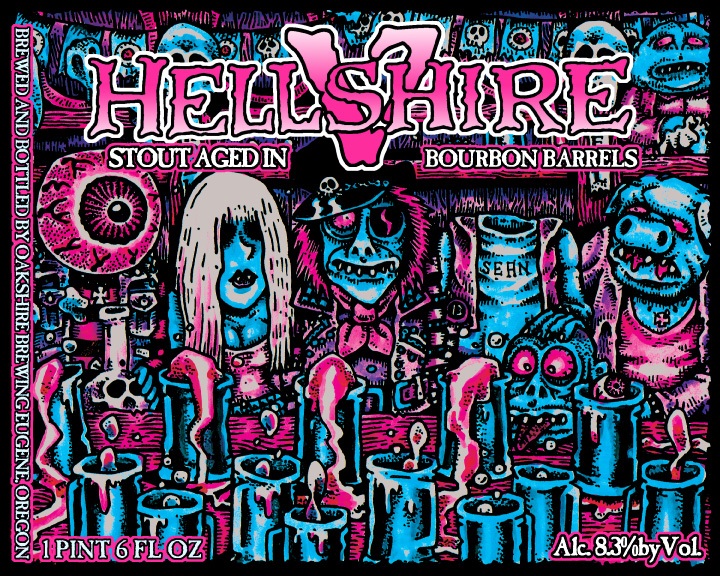 Oakshire - Hellshire Day (and Beer) Coming 3/14 11 Hellshire V Pub from Oakshire Brewing