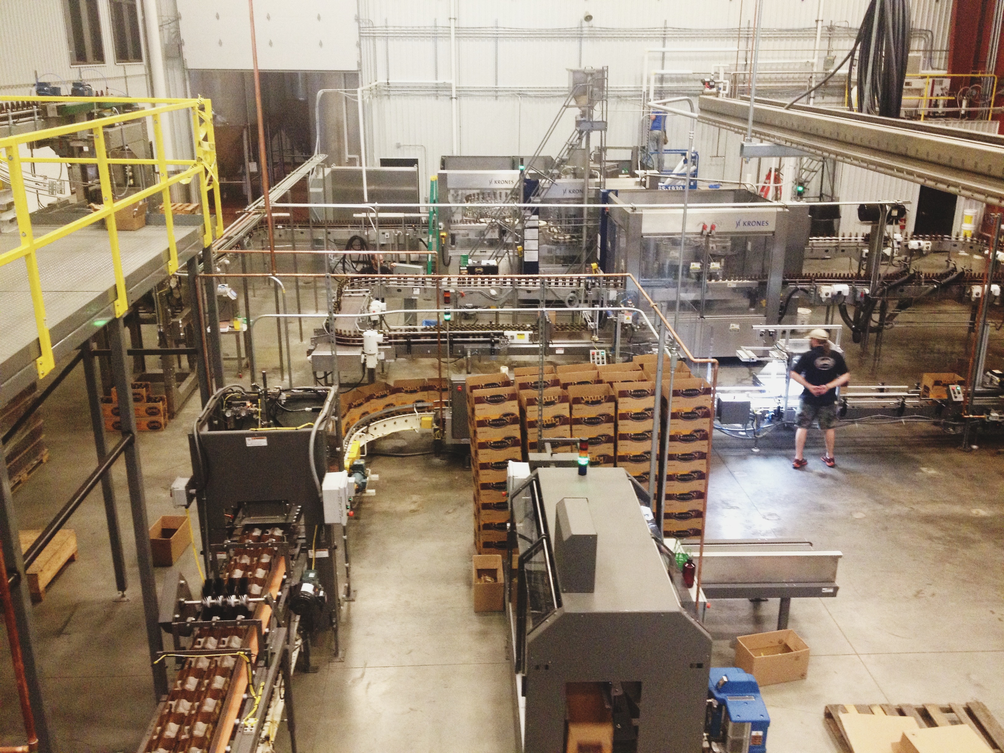 Founders - Expansion & Beer Garden Updates 9 Founders' updated bottling line