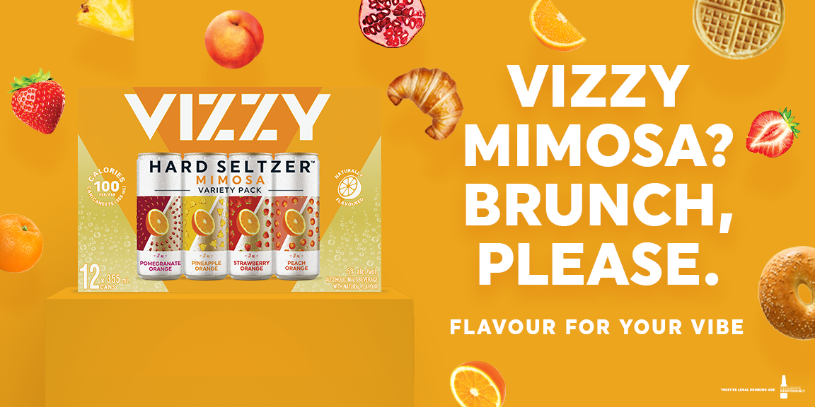 In Canada, new flavors for Coors Seltzer and Vizzy: Slushie and Mimosa 10 Vizzy Mimosa