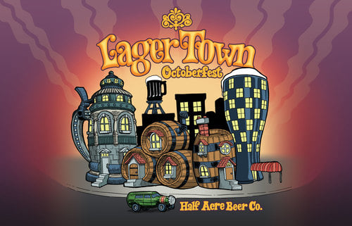 Half Acre Double Daisy Cutter & Lager Town Coming 9/27 8 LagerTown