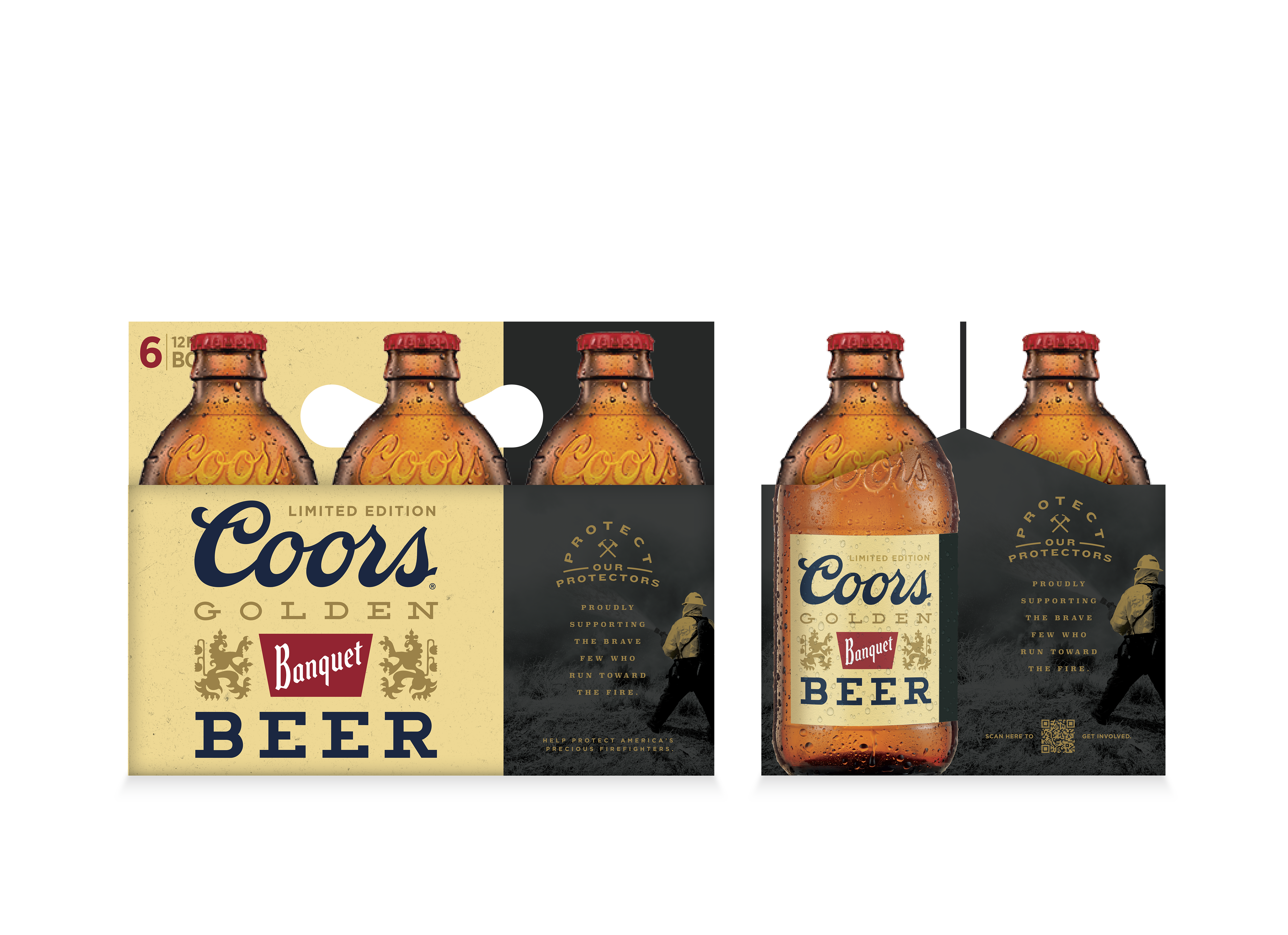 Coors Banquet expands support for firefighters with ‘Protect Our Protectors’ program 8 Banquet stubbies
