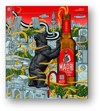 Fast-growing Madrí Excepcional launches summer marketing campaign 10 Madri mural