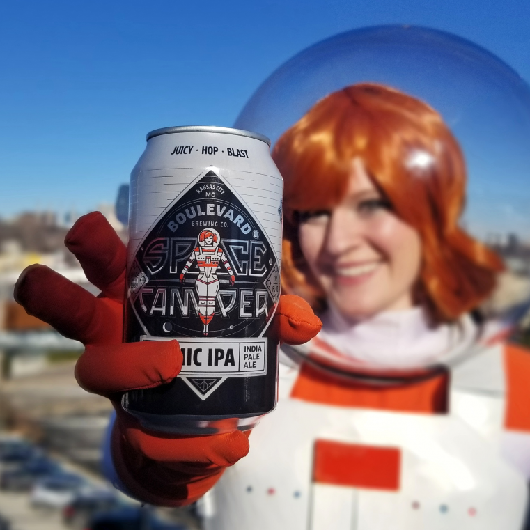 Boulevard Brewing Celebrating 35 Years 32 Space Camper Cosmic IPA Blasts Off