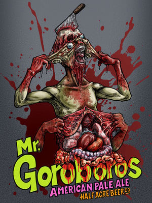 Half Acre Introduces 2 Fresh Hop Ales: Sticky Fat & Mr. Goroboros 8 MrGoroboros_v1.jpg