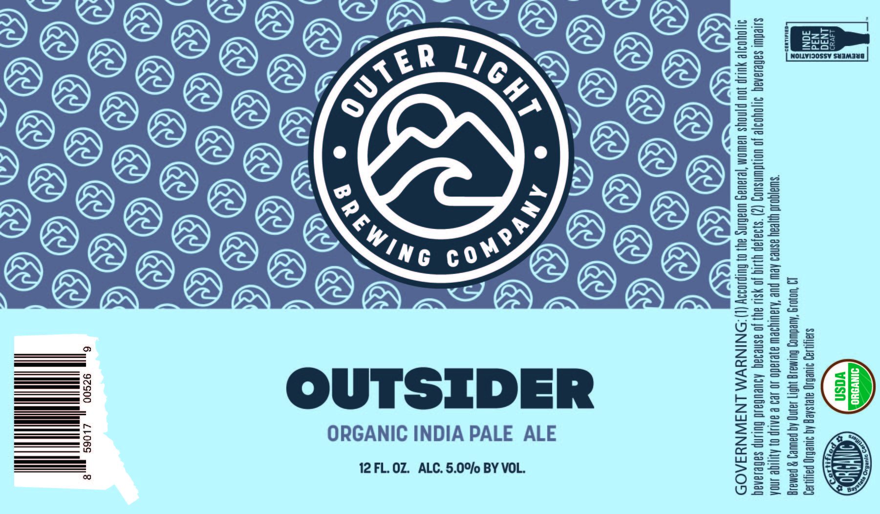 Outer Light Brewing To Release Connecticut's First Organic Beer 8 Outsider Organic India Pale Ale