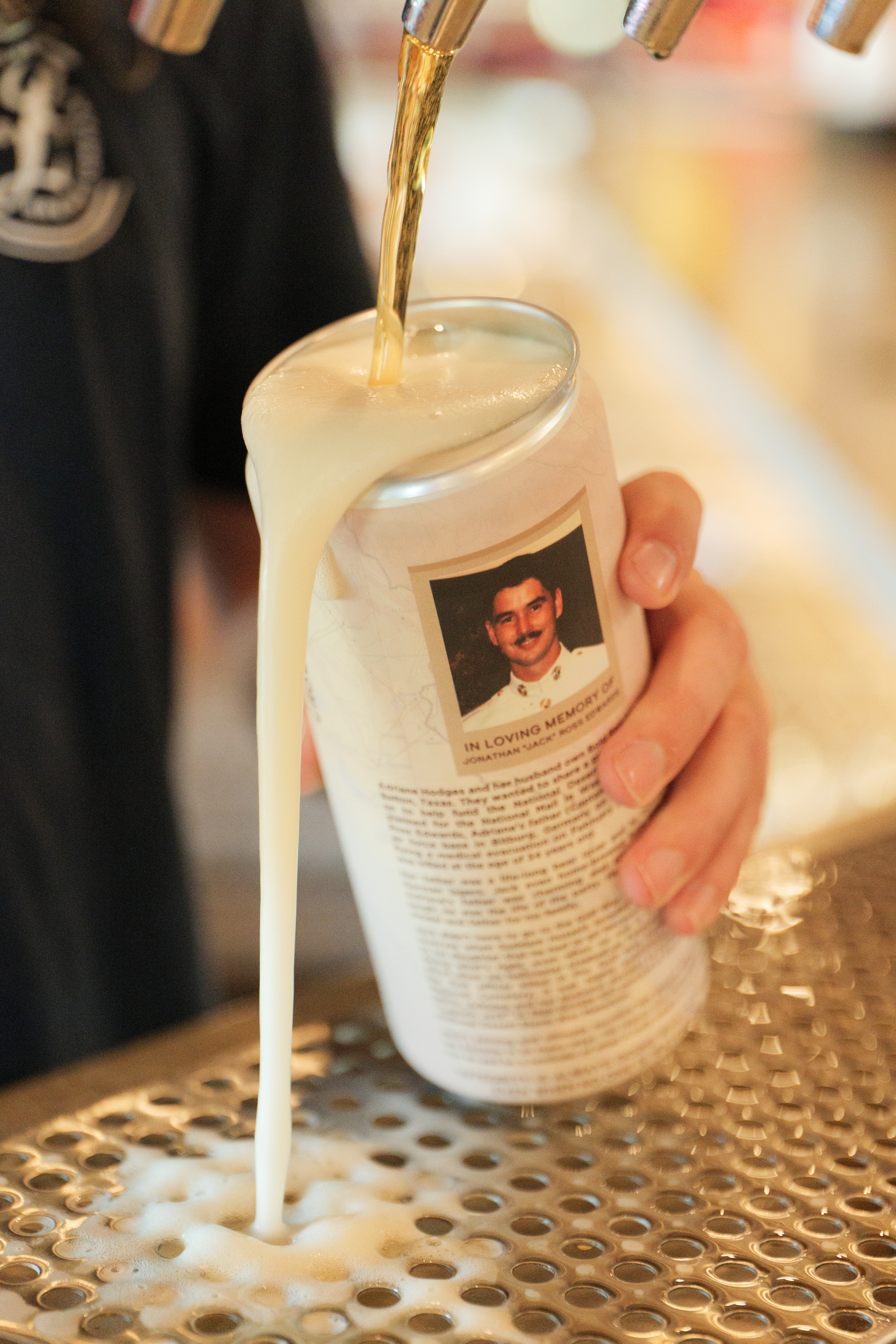 Captain Jack: A fallen Marine’s memory is kept alive with a special beer 9 beer pouring