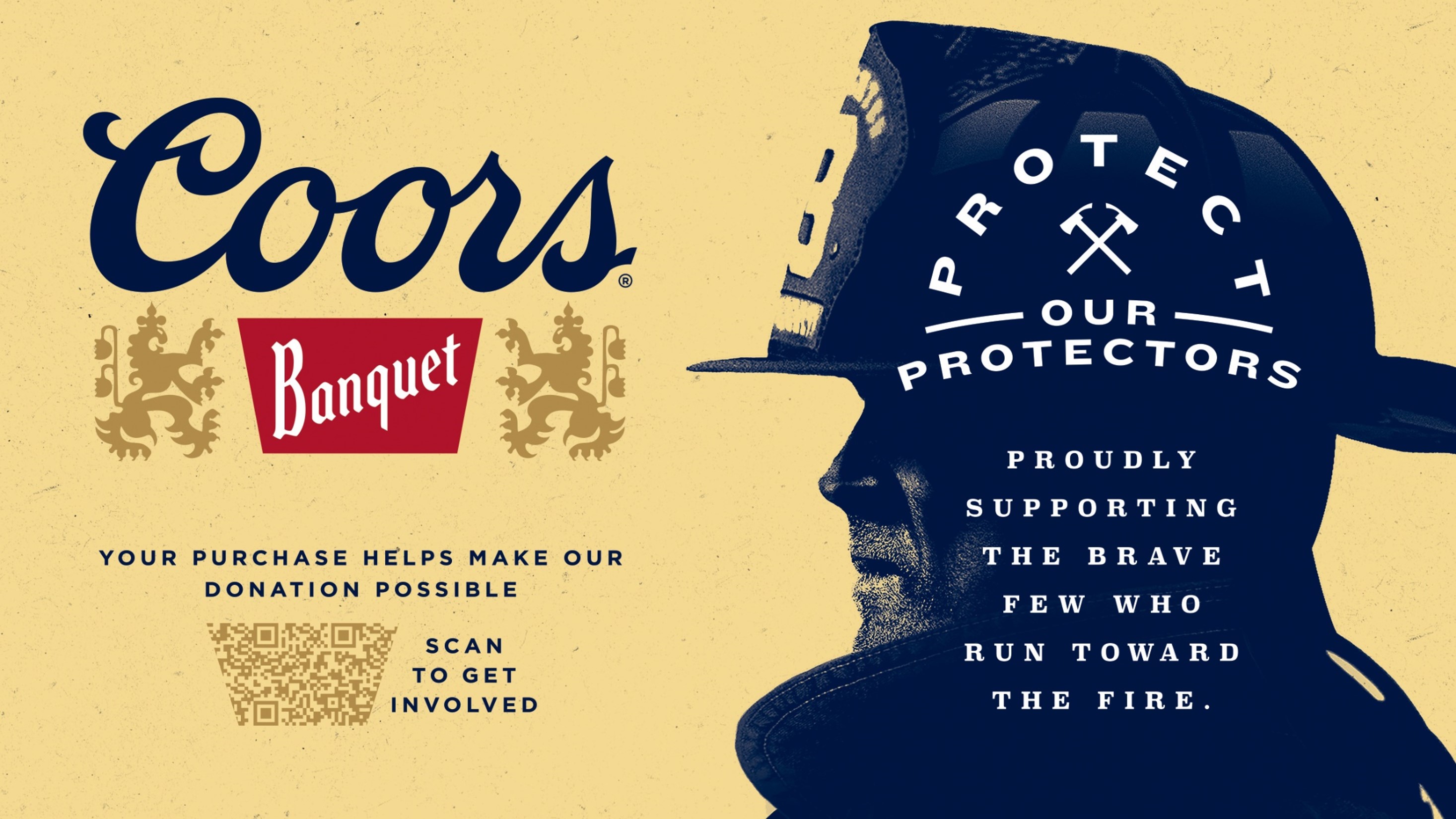 Coors Banquet marks 10 years of support for firefighters with Protect Our Protectors 8 POP KV 1
