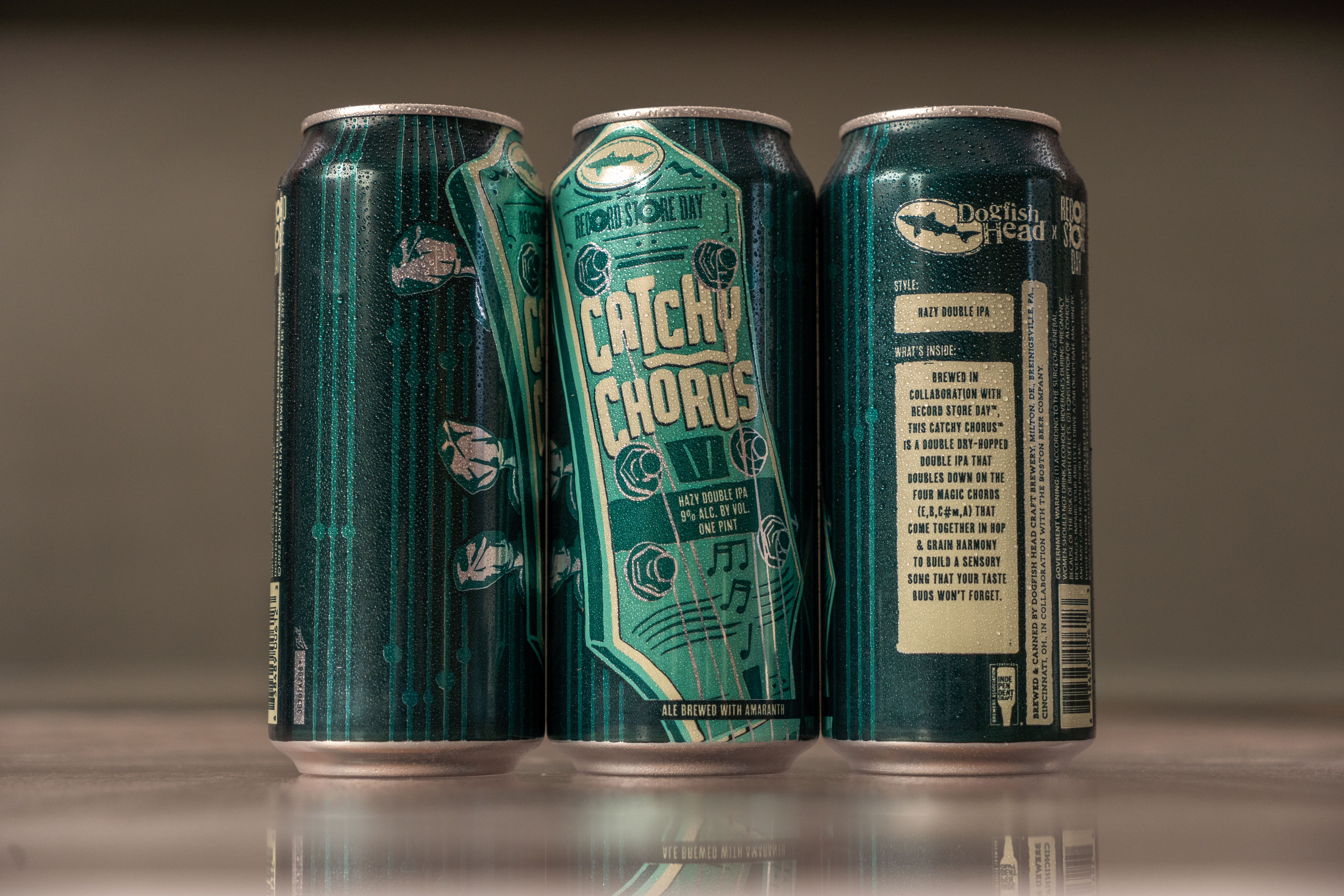 Dogfish Head Craft Brewery to Celebrate Record Store Day with Launch of Catchy Chorus, New Music-Themed Beer 10 Photo DFH CatchyChorus 2023 01