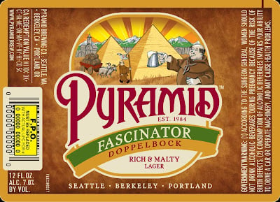 Pyramid - Fascinator Dopplebock Coming to 12oz Bottles 8 Post