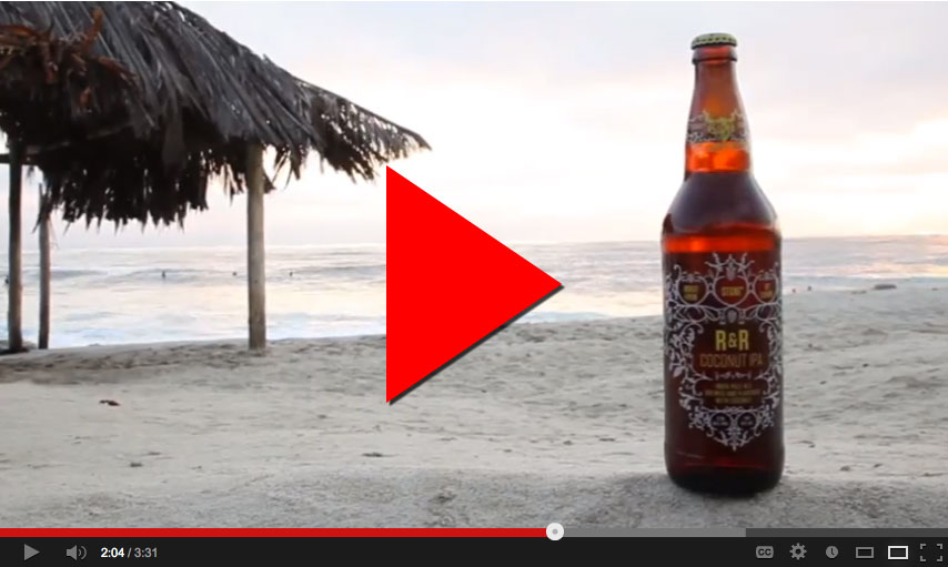 Robert Masterson & Ryan Reschan / Rip Current / Stone R&R Coconut IPA Released July 29 10 RR