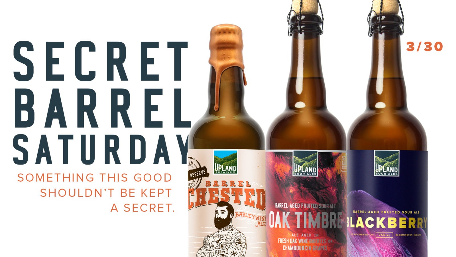 Upland Secret Barrel Saturday: Spring Sours Release 8 SBSaturday Q1